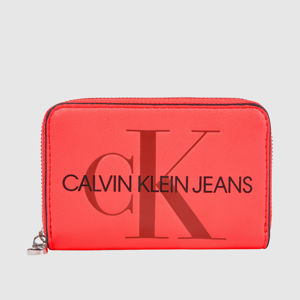 Calvin Klein dámská neonová mini peněženka - OS (TGM)